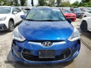 ✅ 2017 Hyundai Veloster Value Edition • VIN: KMHTC6ADXHU320192 • Lot: 66422444. Listed on Copart with 76,200 mi. Free auction sales archive from the USA and detailed vehicle history report at DreamBid. Image 5.