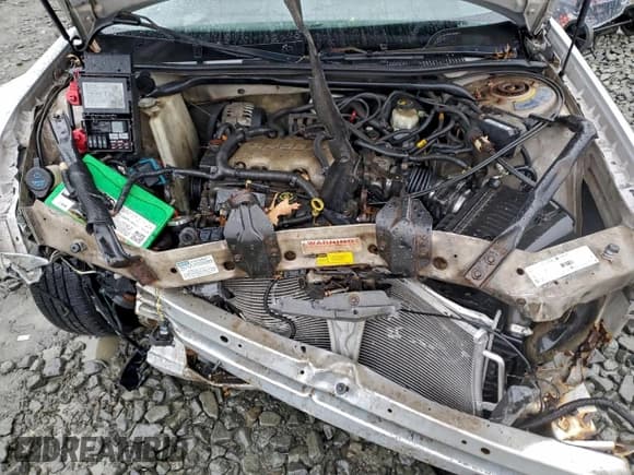 ✅ 2001 Chevrolet Impala • VIN: 2G1WF52E619343457 • Lot: 95100295. Listed on Copart with Not provided. Free auction sales archive from the USA and detailed vehicle history report at DreamBid. Image 11.