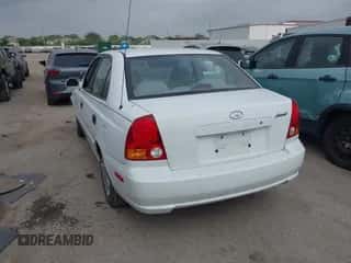 2005 Hyundai Accent GLS with VIN KMHCG45C05U595012, listed as a IAAI auction lot 42282762 with 44,985 mi miles and . Bid and sale history available at DreamBid. Image 3.