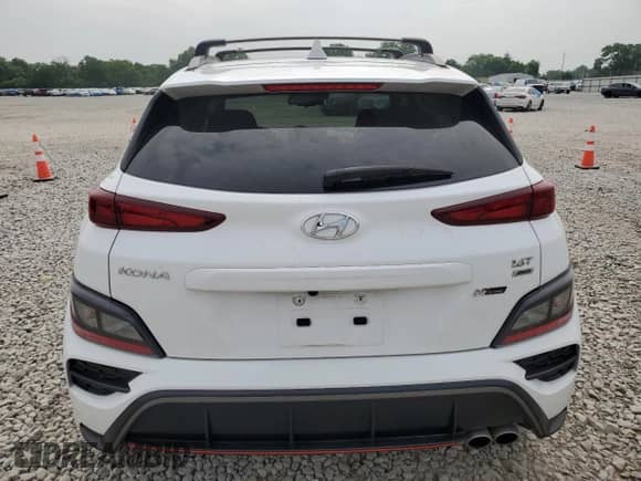 2023 Hyundai Kona N Line с VIN KM8K3CA38PU984796, выставлен на аукционе Copart как лот 60085325 с пробегом 30 759 миль миль и Списание • Salvage title. История ставок и продаж доступна на DreamBid. Изображение 6.