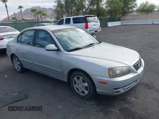 2006 Hyundai Elantra GLS with VIN KMHDN46D16U356796, listed as a IAAI auction lot 43056126 with 145,225 mi miles and . Bid and sale history available at DreamBid. Image 1.
