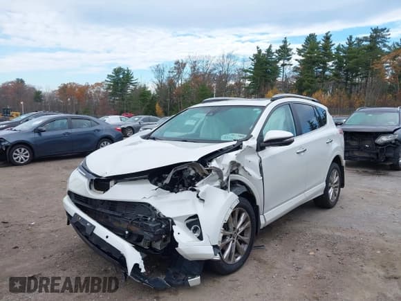✅ 2017 Toyota RAV4 Limited • VIN: 2T3DFREV7HW541210 • Lot: 43582602. Listed on IAAI with 87,882 mi. Free auction sales archive from the USA and detailed vehicle history report at DreamBid. Image 2.