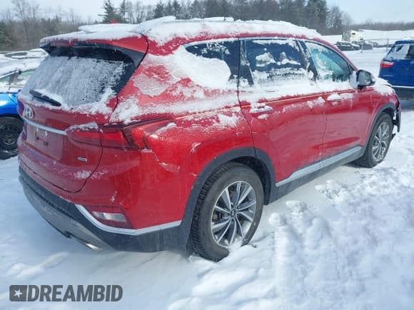 ✅ 2019 Hyundai Santa Fe Ultimate • VIN: 5NMS5CAD4KH003614 • Лот: 41591121. Опубликован ранее на IAAI с пробегом 58 671 миль. Бесплатный доступ к архиву аукционных продаж из США и подробный отчёт об истории автомобиля на DreamBid. Изображение 4.