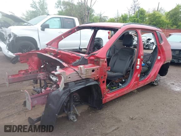 ✅ 2019 Jeep Compass Limited • VIN: 3C4NJDCB7KT791012 • Lot: 42323712. Listed on IAAI with Not provided. Free auction sales archive from the USA and detailed vehicle history report at DreamBid. Image 2.