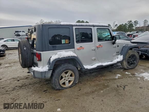 ✅ 2007 Jeep Wrangler Unlimited X • VIN: 1J8GA39167L168008 • Lot: 95675585. Listed on Copart with 181,143 mi. Free auction sales archive from the USA and detailed vehicle history report at DreamBid. Image 3.