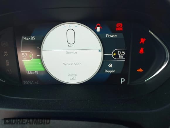 ✅ 2021 Chevrolet Bolt EV Premier • VIN: 1G1FZ6S00M4100574 • Лот: 41787225. Опубликован ранее на IAAI с пробегом 70 941 миль. Бесплатный доступ к архиву аукционных продаж из США и подробный отчёт об истории автомобиля на DreamBid. Изображение 7.