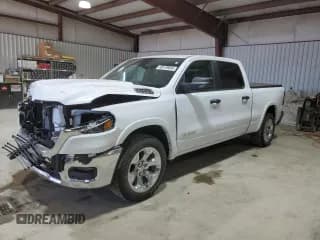 ✅ 2025 Ram 1500 Big Horn • VIN: 1C6SRFMP6SN515316 • Lot: 48149095. Listed on Copart with 8,375 mi. Free auction sales archive from the USA and detailed vehicle history report at DreamBid. Image 1.