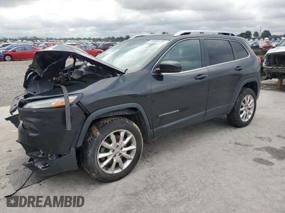 ✅ 2014 Jeep Cherokee Limited • VIN: 1C4PJMDB0EW190675 • Lot: 83855705. Listed on Copart with 93,280 mi. Free auction sales archive from the USA and detailed vehicle history report at DreamBid. Image 1.