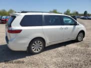 ✅ 2017 Toyota Sienna XLE • VIN: 5TDDZ3DC4HS160369 • Lot: 56485845. Listed on Copart with 94,181 mi. Free auction sales archive from the USA and detailed vehicle history report at DreamBid. Image 3.