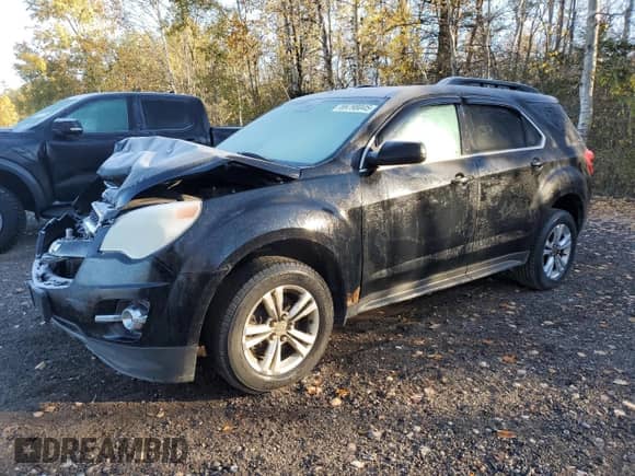 2012 Chevrolet Equinox 2LT with VIN 2GNALPEK3C6333911, listed as a Copart auction lot 89798045 with Not provided miles and Salvage title. Bid and sale history available at DreamBid. Image 1.