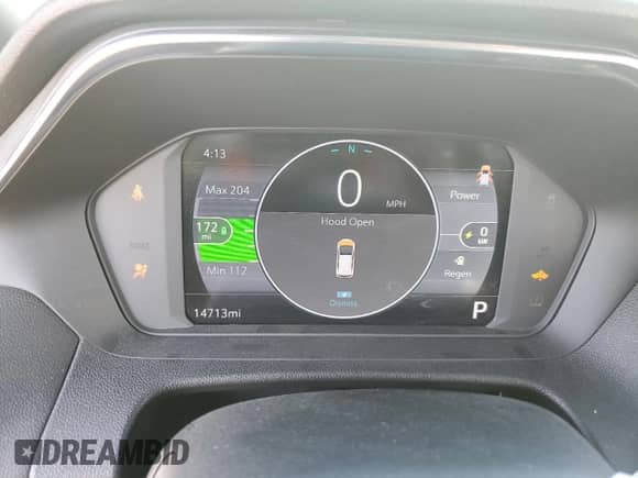 2022 Chevrolet Bolt EV 1LT with VIN 1G1FW6S04N4112933, listed as a Copart auction lot 89450355 with 14,713 mi miles and Salvage title. Bid and sale history available at DreamBid. Image 9.