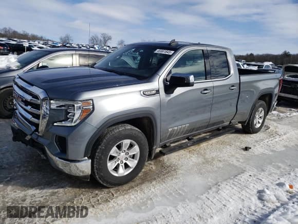 ✅ 2021 GMC Sierra 1500 SLE • VIN: 1GTR9BED7MZ298164 • Лот: 45561845. Опубликован ранее на Copart с пробегом 47 807 миль. Бесплатный доступ к архиву аукционных продаж из США и подробный отчёт об истории автомобиля на DreamBid. Изображение 1.