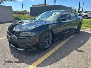 2023 Dodge Charger Scat Pack z VIN 2C3CDXGJ0PH524865, wystawiony jako Copart lot #87482475 z przebiegiem 1 985 mil mil oraz Czysty tytuł • Clean title. Historia ofert i sprzedaży dostępna na DreamBid. Obrazek 2.