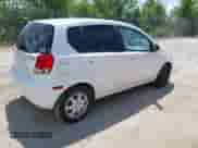 2008 Chevrolet Aveo LS with VIN KL1TD66648B099848, listed as a IAAI auction lot 42619347 with 145,344 mi miles and . Bid and sale history available at DreamBid. Image 4.