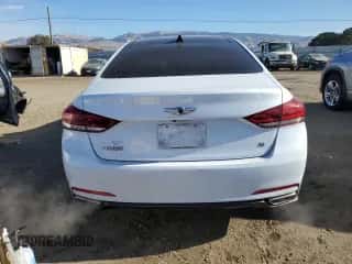 2016 Hyundai Genesis 3.8L z VIN KMHGN4JE4GU110372, wystawiony jako Copart lot #81062124 z przebiegiem 125 514 mil mil oraz Szkoda całkowita • Salvage title. Historia ofert i sprzedaży dostępna na DreamBid. Obrazek 6.