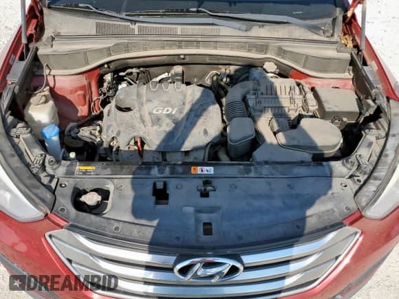 2014 Hyundai Santa Fe z VIN 5XYZT3LB2EG218438, wystawiony jako Copart lot #85543725 z przebiegiem 40 606 mil mil oraz Czysty tytuł • Clean title. Historia ofert i sprzedaży dostępna na DreamBid. Obrazek 12.