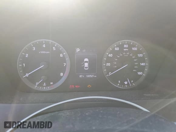 ✅ 2016 Hyundai Sonata Sport • VIN: 5NPE34AF3GH350291 • Lot: 91406325. Listed on Copart with 100,521 mi. Free auction sales archive from the USA and detailed vehicle history report at DreamBid. Image 9.