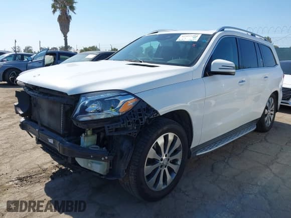 ✅ 2017 Mercedes-Benz GLS 450 • VIN: 4JGDF6EE5HA804884 • Lot: 42357294. Listed on IAAI with 109,959 mi. Free auction sales archive from the USA and detailed vehicle history report at DreamBid. Image 2.