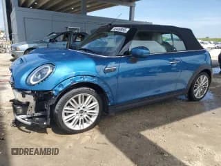 ✅ 2024 MINI Convertible Cooper S • VIN: WMW43DL04R3S24716 • Lot: 63449955. Listed on Copart with 11,863 mi. Free auction sales archive from the USA and detailed vehicle history report at DreamBid. Image 1.