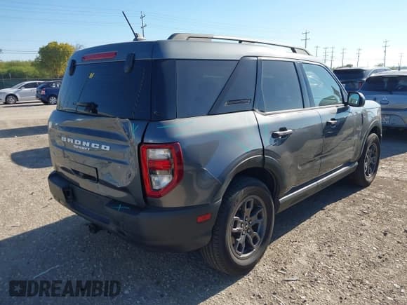 ✅ 2021 Ford Bronco Sport Big Bend • VIN: 3FMCR9B61MRA29243 • Lot: 43659000. Listed on IAAI with 52,454 mi. Free auction sales archive from the USA and detailed vehicle history report at DreamBid. Image 4.