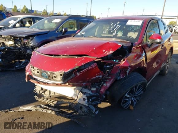 ✅ 2021 Toyota Venza LE • VIN: JTEAAAAHXMJ007187 • Lot: 43493656. Listed on IAAI with Not provided. Free auction sales archive from the USA and detailed vehicle history report at DreamBid. Image 6.