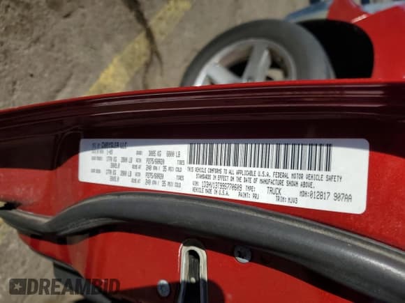 ✅ 2009 Dodge 1500 SLT • VIN: 1D3HV13T99S770609 • Лот: 82773345. Опубликован ранее на Copart с пробегом 129 628 миль. Бесплатный доступ к архиву аукционных продаж из США и подробный отчёт об истории автомобиля на DreamBid. Изображение 12.