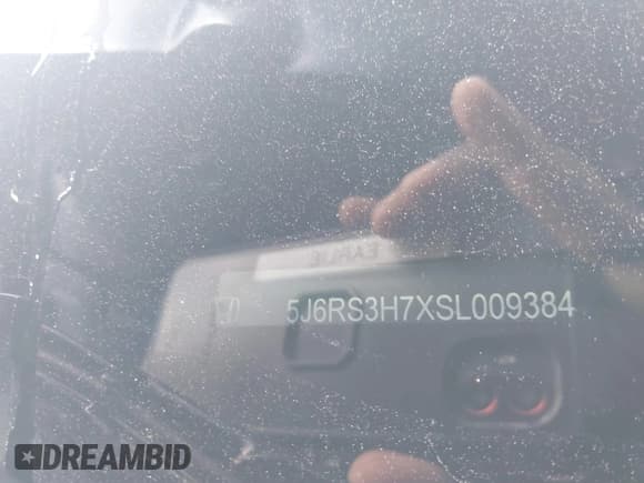 ✅ 2025 Honda CR-V EX-L • VIN: 5J6RS3H7XSL009384 • Lot: 43327193. Listed on IAAI with 2,552 mi. Free auction sales archive from the USA and detailed vehicle history report at DreamBid. Image 17.