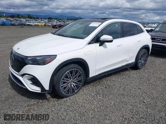 ✅ 2023 Mercedes-Benz EQE 350 • VIN: 4JGGM1CB7PA003578 • Lot: 42224504. Listed on IAAI with 12,903 mi. Free auction sales archive from the USA and detailed vehicle history report at DreamBid. Image 2.