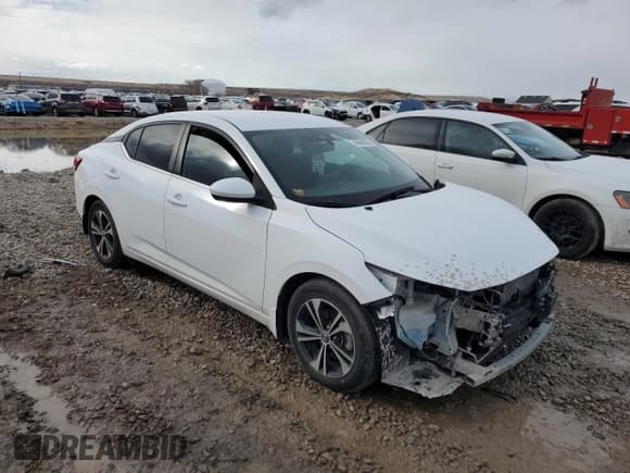 ✅ 2021 Nissan Sentra SV • VIN: 3N1AB8CV6MY289954 • Lot: 45669885. Listed on Copart with 56,183 mi. Free auction sales archive from the USA and detailed vehicle history report at DreamBid. Image 4.