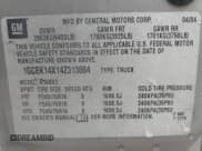 ✅ 2004 Chevrolet Silverado 1500 Work Truck • VIN: 1GCEK14X14Z313864 • Lot: 42181821. Listed on IAAI with 209,650 mi. Free auction sales archive from the USA and detailed vehicle history report at DreamBid. Image 9.