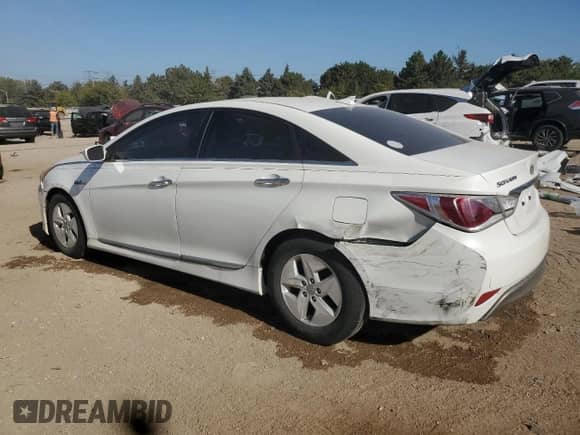 2012 Hyundai Sonata Hybrid with VIN KMHEC4A48CA041413, listed as a Copart auction lot 83978495 with 142,218 mi miles and Salvage title. Bid and sale history available at DreamBid. Image 2.
