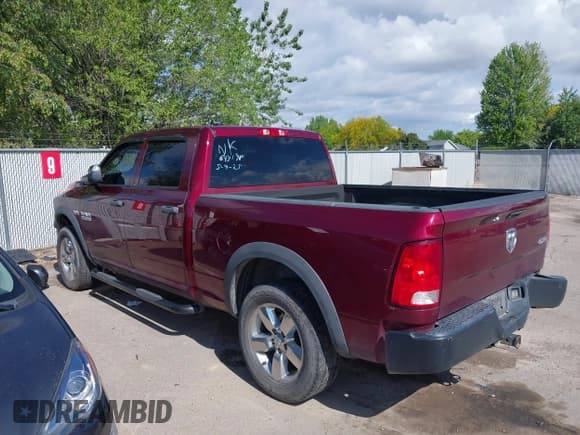 ✅ 2017 Ram 1500 Tradesman • VIN: 1C6RR7STXHS643198 • Lot: 42231025. Listed on IAAI with Not provided. Free auction sales archive from the USA and detailed vehicle history report at DreamBid. Image 3.