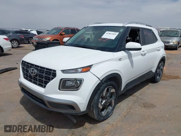 ✅ 2023 Hyundai Venue SEL • VIN: KMHRC8A39PU258585 • Lot: 41987265. Listed on IAAI with 65,393 mi. Free auction sales archive from the USA and detailed vehicle history report at DreamBid. Image 2.