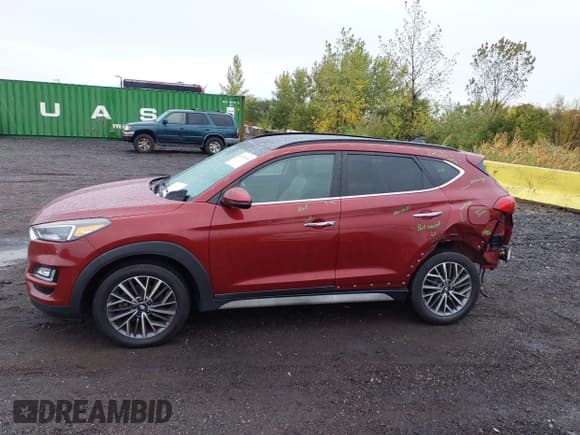 ✅ 2019 Hyundai Tucson Ultimate • VIN: KM8J3CAL8KU980980 • Lot: 43391534. Listed on IAAI with 115,940 mi. Free auction sales archive from the USA and detailed vehicle history report at DreamBid. Image 14.