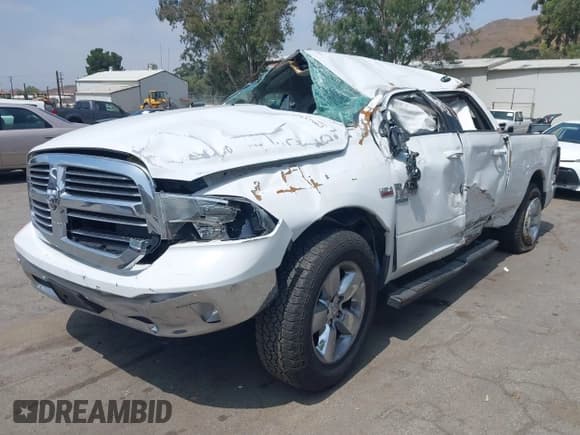 ✅ 2019 Ram 1500 SLT • VIN: 1C6RR6TT2KS678415 • Lot: 42437962. Listed on IAAI with Not provided. Free auction sales archive from the USA and detailed vehicle history report at DreamBid. Image 2.