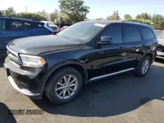 2017 Dodge Durango SXT with VIN 1C4RDHAGXHC740381, listed as a Copart auction lot 70377725 with 113,813 mi miles and Salvage title. Bid and sale history available at DreamBid. Image 1.