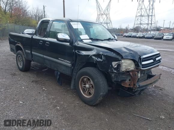✅ 2001 Toyota Tundra SR5 • VIN: 5TBRT34161S130651 • Лот: 43814233. Опубликован ранее на IAAI с пробегом Не указан. Бесплатный доступ к архиву аукционных продаж из США и подробный отчёт об истории автомобиля на DreamBid. Изображение 1.