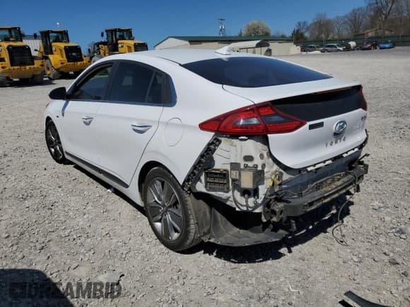 ✅ 2017 Hyundai Ioniq Limited • VIN: KMHC85LC3HU026388 • Lot: 49458555. Wystawiony na Copart z przebiegiem 158 028 mil. Bezpłatny archiwum sprzedaży aukcyjnych z USA i szczegółowy raport historii pojazdu na DreamBid. Zdjęcie 2.