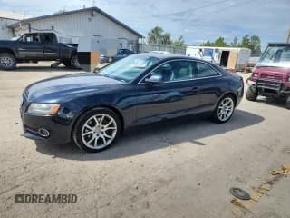 ✅ 2012 Audi A5 Premium Plus • VIN: WAULFAFR9CA003126 • Lot: 70582485. Listed on Copart with 95,588 mi. Free auction sales archive from the USA and detailed vehicle history report at DreamBid. Image 1.