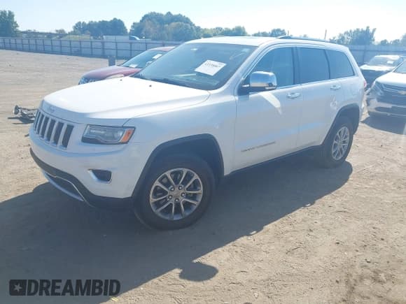✅ 2014 Jeep Grand Cherokee Limited • VIN: 1C4RJEBMXEC555965 • Lot: 43338067. Listed on IAAI with 164,506 mi. Free auction sales archive from the USA and detailed vehicle history report at DreamBid. Image 17.