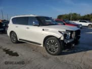 ✅ 2020 Infiniti QX80 Luxe • VIN: JN8AZ2NEXL9251705 • Lot: 87256165. Wystawiony na Copart z przebiegiem 78 558 mil. Bezpłatny archiwum sprzedaży aukcyjnych z USA i szczegółowy raport historii pojazdu na DreamBid. Zdjęcie 4.