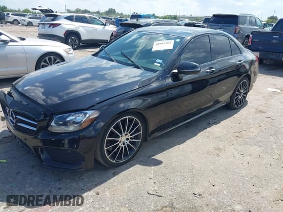 ✅ 2017 Mercedes-Benz C 300 • VIN: 55SWF4JB9HU199187 • Lot: 42967183. Listed on IAAI with 149,431 mi. Free auction sales archive from the USA and detailed vehicle history report at DreamBid. Image 2.