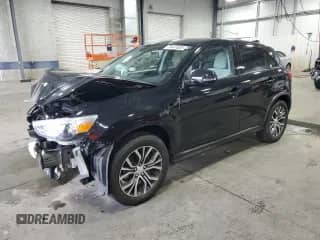 2017 Mitsubishi Outlander ES with VIN JA4AP3AU2HZ004524, listed as a Copart auction lot 70415835 with 34,759 mi miles and Salvage title. Bid and sale history available at DreamBid. Image 1.