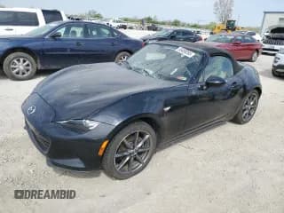 ✅ 2016 Mazda MX-5 Miata Grand Touring • VIN: JM1NDAD71G0103770 • Лот: 53459265. Опубликован ранее на Copart с пробегом 87 072 миль. Бесплатный доступ к архиву аукционных продаж из США и подробный отчёт об истории автомобиля на DreamBid. Изображение 1.