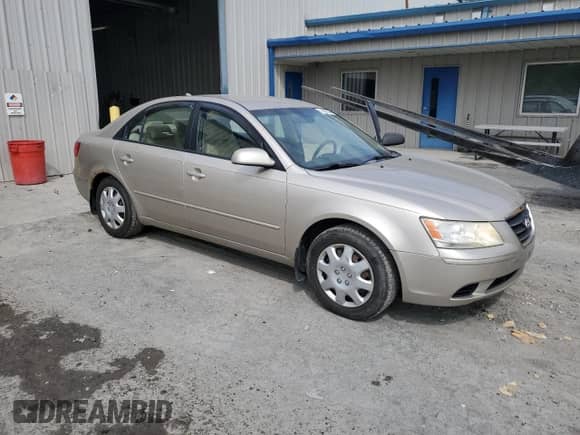 2009 Hyundai Sonata GLS with VIN 5NPET46C99H557706, listed as a Copart auction lot 71488194 with 192,993 mi miles and Salvage title. Bid and sale history available at DreamBid. Image 4.
