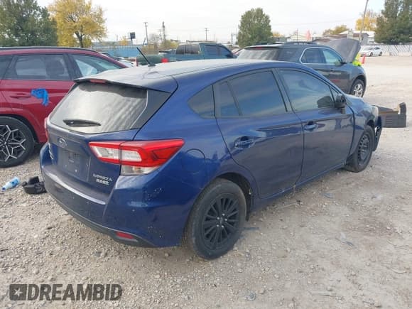 ✅ 2017 Subaru Impreza • VIN: 4S3GTAA63H3716545 • Lot: 43584401. Listed on IAAI with Not provided. Free auction sales archive from the USA and detailed vehicle history report at DreamBid. Image 4.