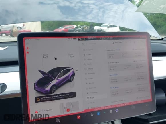 ✅ 2023 Tesla Model Y Long Range • VIN: 7SAYGDEE1PA166355 • Lot: 42162227. Listed on IAAI with 11,040 mi. Free auction sales archive from the USA and detailed vehicle history report at DreamBid. Image 18.