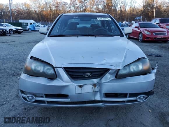 2005 Hyundai Elantra GLS z VIN KMHDN46D25U071992, wystawiony jako Copart lot #80235574 z przebiegiem 304 225 mil mil oraz Szkoda całkowita • Salvage title. Historia ofert i sprzedaży dostępna na DreamBid. Obrazek 5.