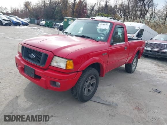 ✅ 2005 Ford Ranger XL • VIN: 1FTYR10U85PB11458 • Lot: 43734783. Listed on IAAI with 212,010 mi. Free auction sales archive from the USA and detailed vehicle history report at DreamBid. Image 2.