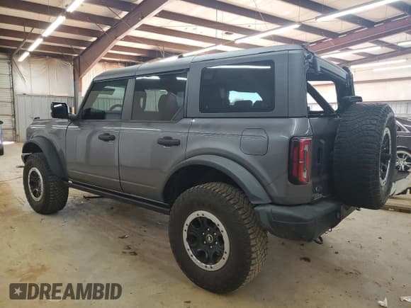 ✅ 2023 Ford Bronco Badlands • VIN: 1FMEE5DP1PLB61540 • Lot: 90666745. Listed on Copart with 17,636 mi. Free auction sales archive from the USA and detailed vehicle history report at DreamBid. Image 2.